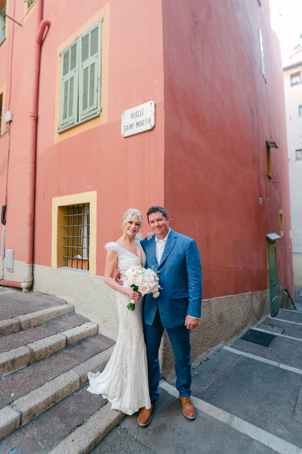 wedding photographer Nice, France Cote d'Azur photo session bride and groom Nice old town sedinta foto nunta Nisa Franta fotograf nunta Franta